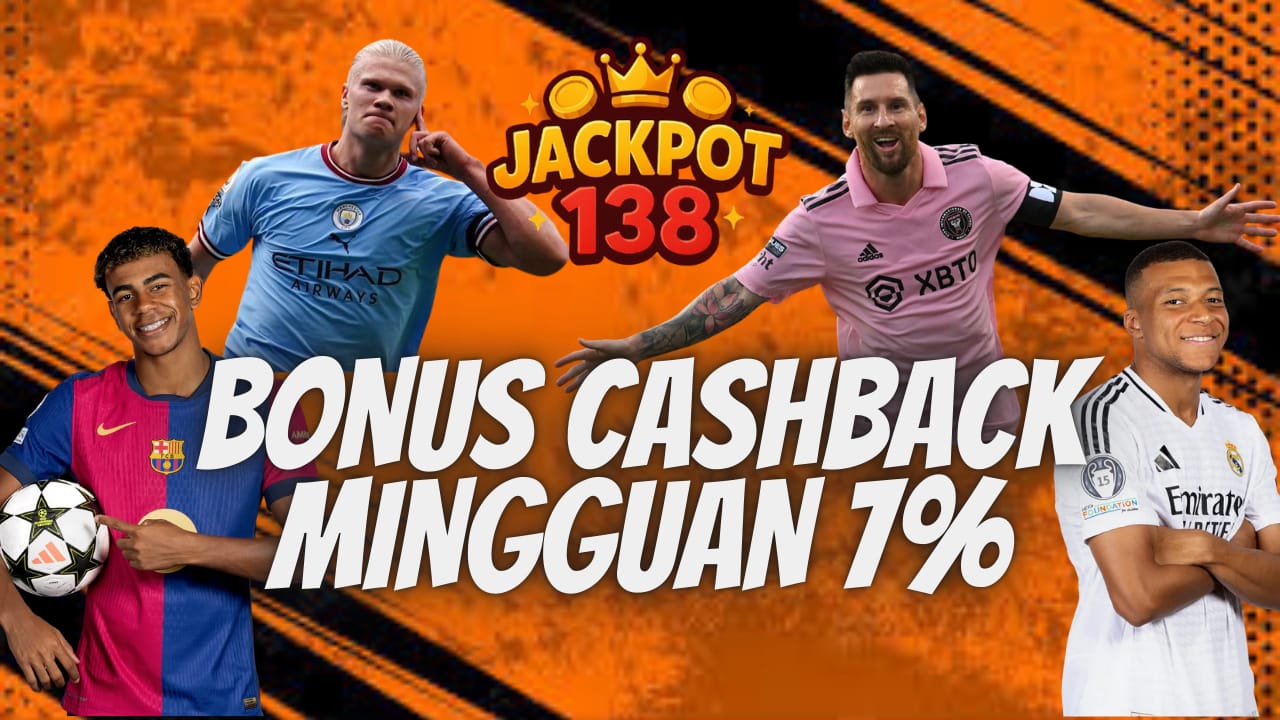 bonus cashback mingguan